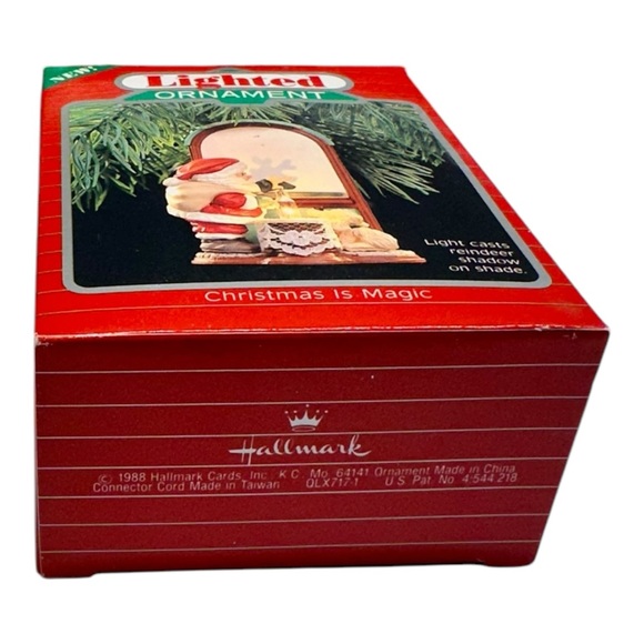 Hallmark “Christmas is Magic” Lighted Christmas Ornament #QLX7171 (1988) - Picture 6 of 6